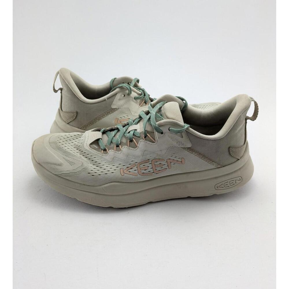 Womens Keen WK450 Birch Peach Athletic LaceUp Beige Hiking Shoes 1028918 Size 12